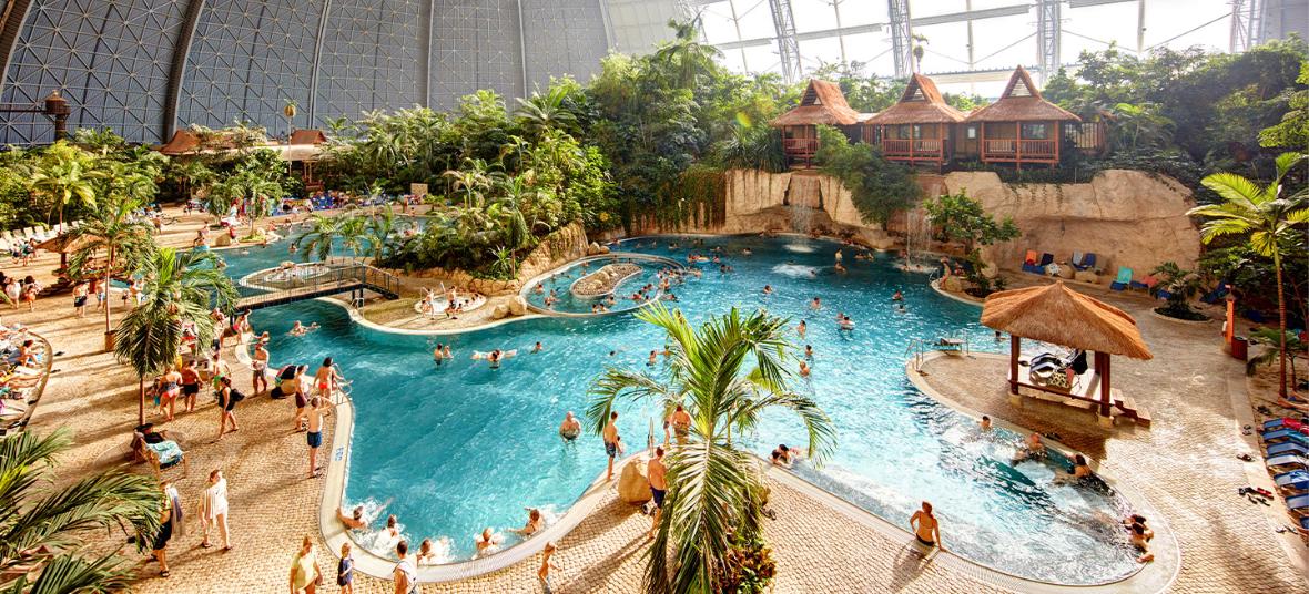 Tropical islands resort
